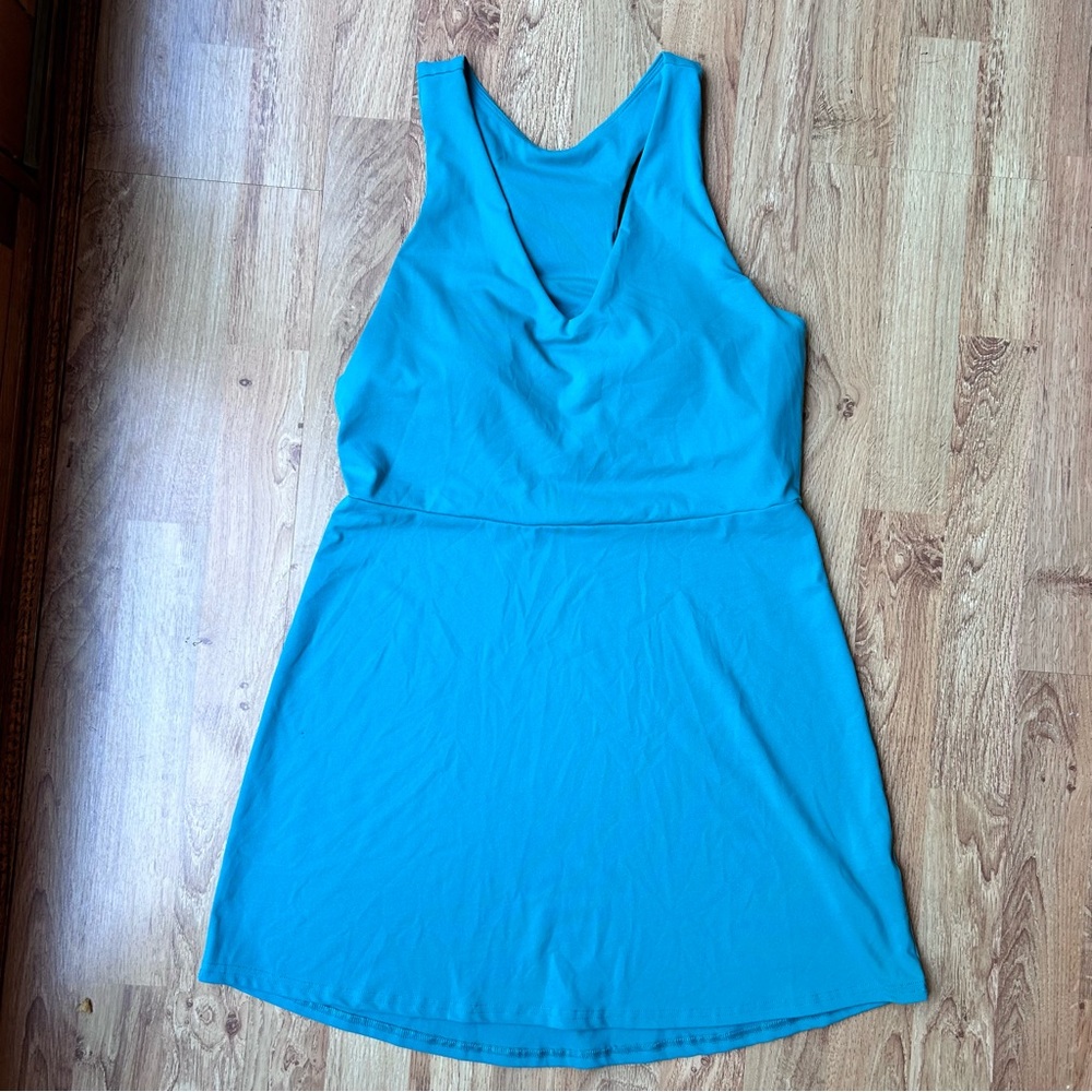 Fabletics Athletic Dress Teal Medium